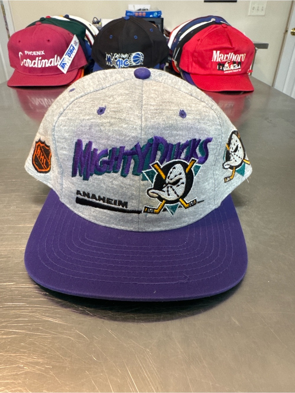 Vintage NHL Mighty Ducks Snapback Hat
